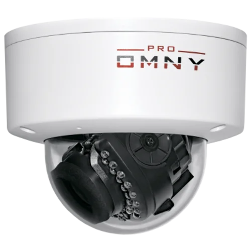Проектная купольная IP камера OMNY 3000 PRO 3Мп/25кс, H.265, управл. IR, моториз.объектив 2.8-12мм, 12В/PoE, встроенный микрофон (имеет сколы)